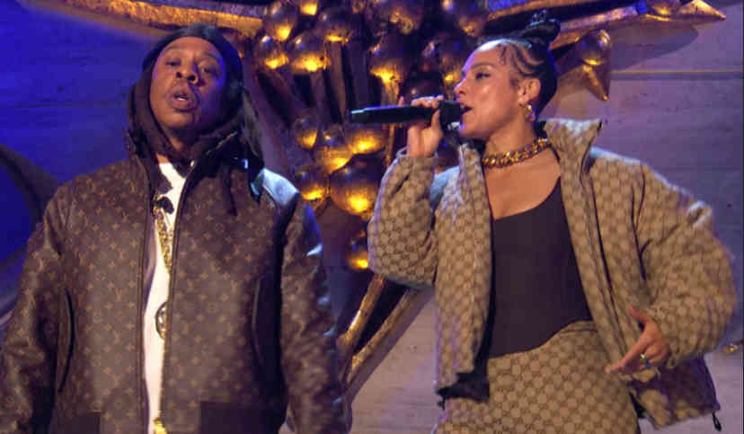 Alicia Keys And Jay Z Perform At Tony Awards