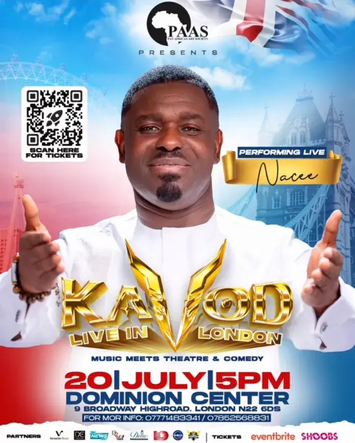 Nacee Set To Host KAVOD in London