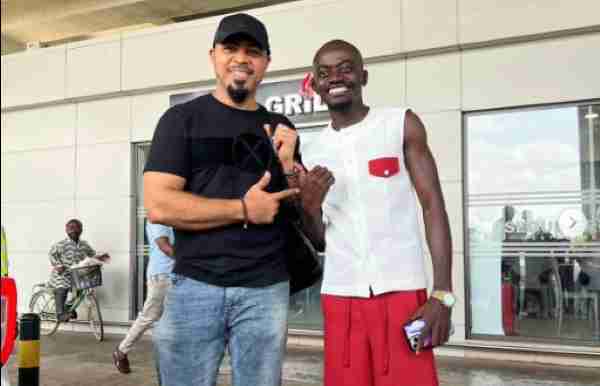 Nollywood Star Ramsey Nouah Lands in Ghana for Exciting Collaboration with Kwadwo Nkansah Lilwin's Upcoming Film