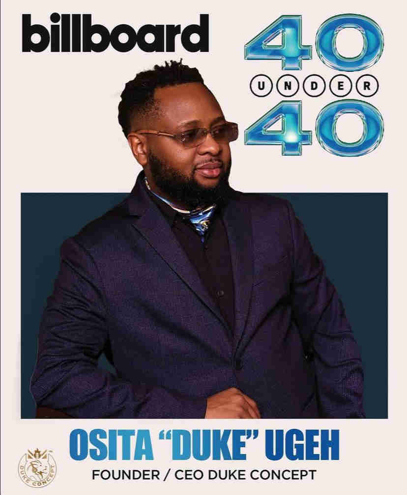 Duke Ugeh, Nigerian Entrepreneur, Makes Billboard's 40 Under 40 List
