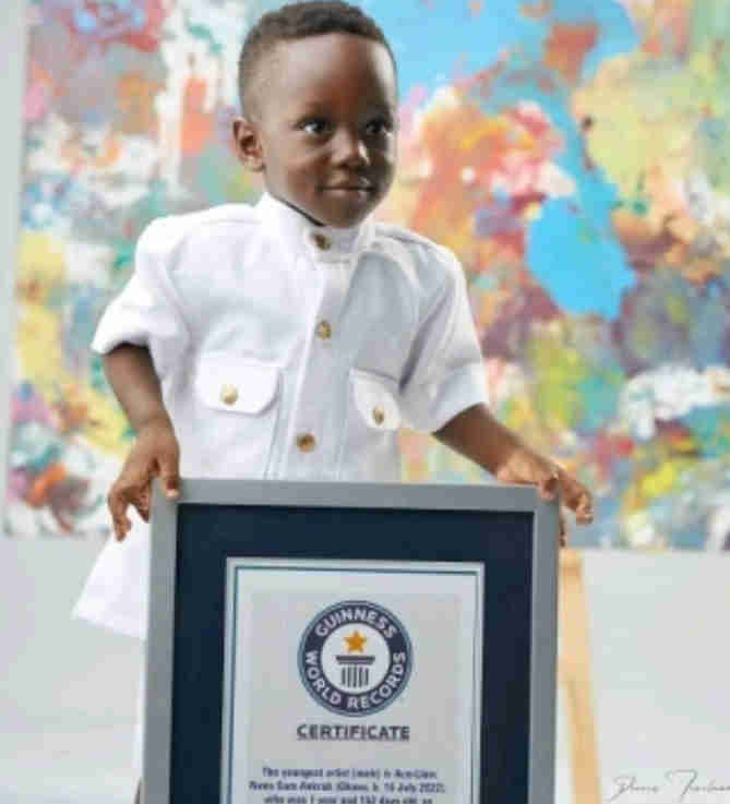 Ace-Liam Nana Sam Ankrah Receives Guinness World Records Award