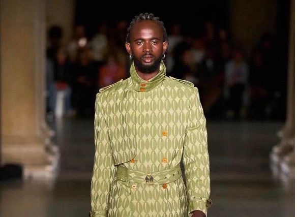 Black Sherif Walks Runway At London Fashion Week