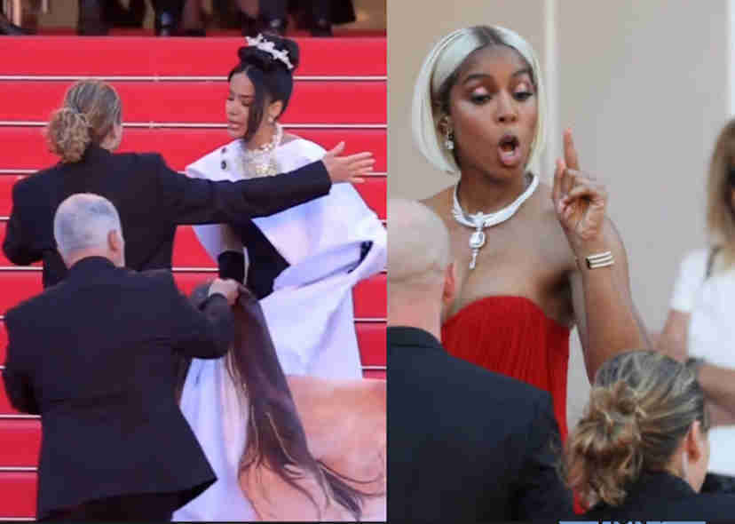 Massiel Taveras And Kelly Rowland In Spat With Security Guard On Red Carpet